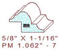 Panel Mould 1-1/16" - 7