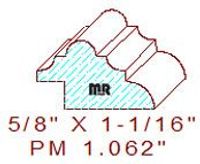 Panel Mould 1-1/16"