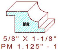 Panel Moulding 1-1/8" - 1