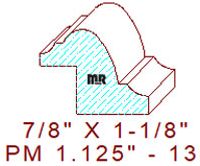 Panel Moulding 1-1/8" - 13