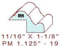 Panel Moulding 1-1/8" - 19