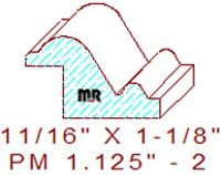 Panel Moulding 1-1/8" - 2