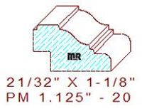 Panel Moulding 1-1/8" - 20 