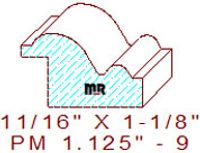Panel Mould 1-1/8" - 9