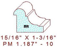 Panel Moulding 1-3/16" - 10