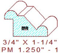 Panel Mould 1-1/4" - 1