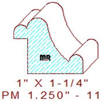 Panel Mould 1-1/4" - 11 Panel Mould 1-1/4" - 11