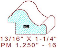 Panel Mould 1-1/4" - 16