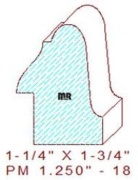 Panel Mould 1-1/4" - 18