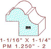 Panel Mould 1-1/4" - 2 Panel Mould 1-1/4" - 2