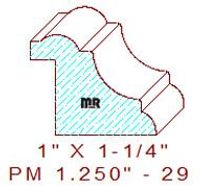 Panel Mould 1-1/4" - 29