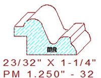 Panel Mould 1-1/4" - 32