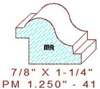 Panel Mould 1-1/4" - 41