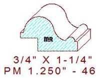 Panel Mould 1-1/4" - 46 Panel Mould 1-1/4" - 46