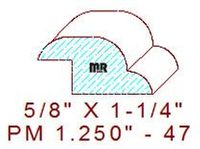 Panel Mould 1-1/4" - 47 Panel Mould 1-1/4" - 47