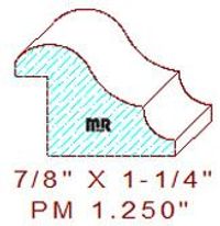 Panel Mould 1-1/4" Panel Mould 1-1/4"