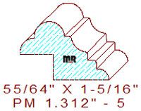 Panel Moulding 1-5/16" - 5