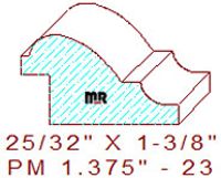 Panel Mould 1-3/8" - 23