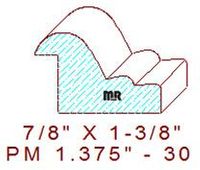 Panel Mould 1-3/8" - 30 Panel Mould 1-3/8" - 30