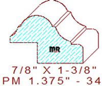 Panel Mould 1-3/8" - 34