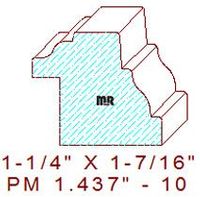 Panel Moulding 1-7/16" - 10