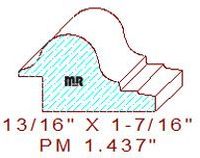 Panel Mould 1-7/16"