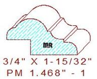 Panel Mould 1-15/32" - 1