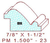 Panel Moulding 1-1/2" - 23 Panel Moulding 1-1/2" - 23