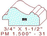 Panel Moulding 1-1/2" - 31