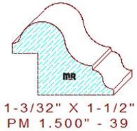 Panel Moulding 1-1/2" - 39 Panel Moulding 1-1/2" - 39