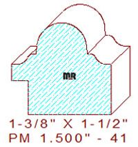 Panel Moulding 1-1/2" - 41 Panel Moulding 1-1/2" - 41