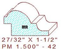 Panel Moulding 1-1/2" - 42 Panel Moulding 1-1/2" - 42