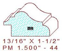 Panel Moulding 1-1/2" - 44 Panel Moulding 1-1/2" - 44