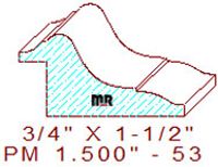 Panel Moulding 1-1/2" - 53