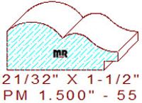 Panel Moulding 1-1/2" - 55 Panel Moulding 1-1/2" - 55