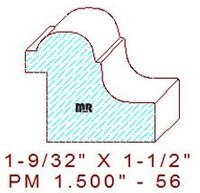 Panel Mould 1-1/2" - 56 Panel Mould 1-1/2" - 56