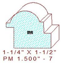 Panel Mould 1-1/2" - 7 Panel Mould 1-1/2" - 7