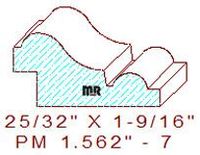 Panel Mould 1-9/16" - 7