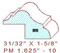 Panel Moulding 1-5/8" - 10