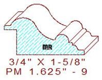 Panel Mould 1-5/8" - 9