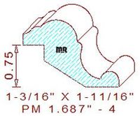 Panel Moulding 1-11/16" - 4