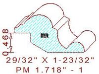 Panel Moulding 1-23/32" - 1