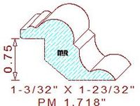 Panel Moulding 1-23/32"