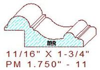 Panel Moulding 1-3/4" - 11 Panel Moulding 1-3/4" - 11