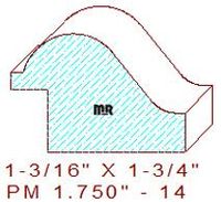 Panel Moulding 1-3/4" - 14 Panel Moulding 1-3/4" - 14