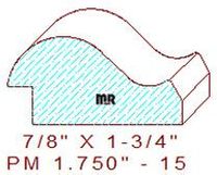 Panel Mould 1-3/4" - 15 Panel Mould 1-3/4" - 15