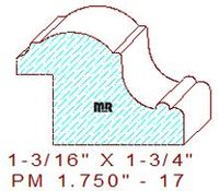 Panel Mould 1-3/4" - 17