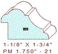 Panel Moulding 1-3/4" - 21 Panel Moulding 1-3/4" - 21