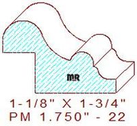 Panel Moulding 1-3/4" - 22 Panel Moulding 1-3/4" - 22