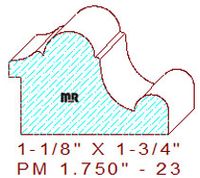 Panel Moulding 1-3/4" - 23 Panel Moulding 1-3/4" - 23